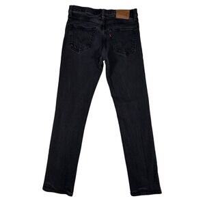 Levis Premium Big E Lot 511‎ Slim Fit Black Jeans Mens W32 L32 Denim Pants